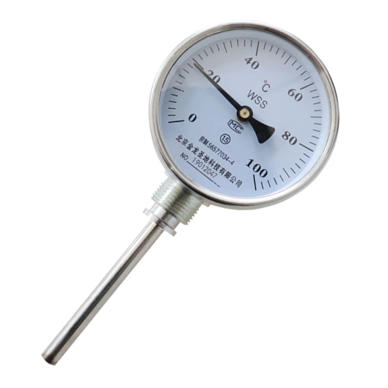 Pressure Gauge Stainless Steel 0-100psi/kpi Glycerin Filled 1/4