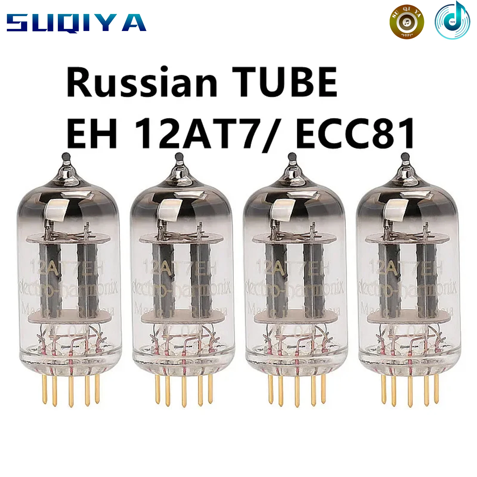 

Vacuum Tube EH 12AT7 ECC81 Golden Foot for Electronic Tube Amplifier HIFI Audio Power Amplifier Original Exact Match Genuine