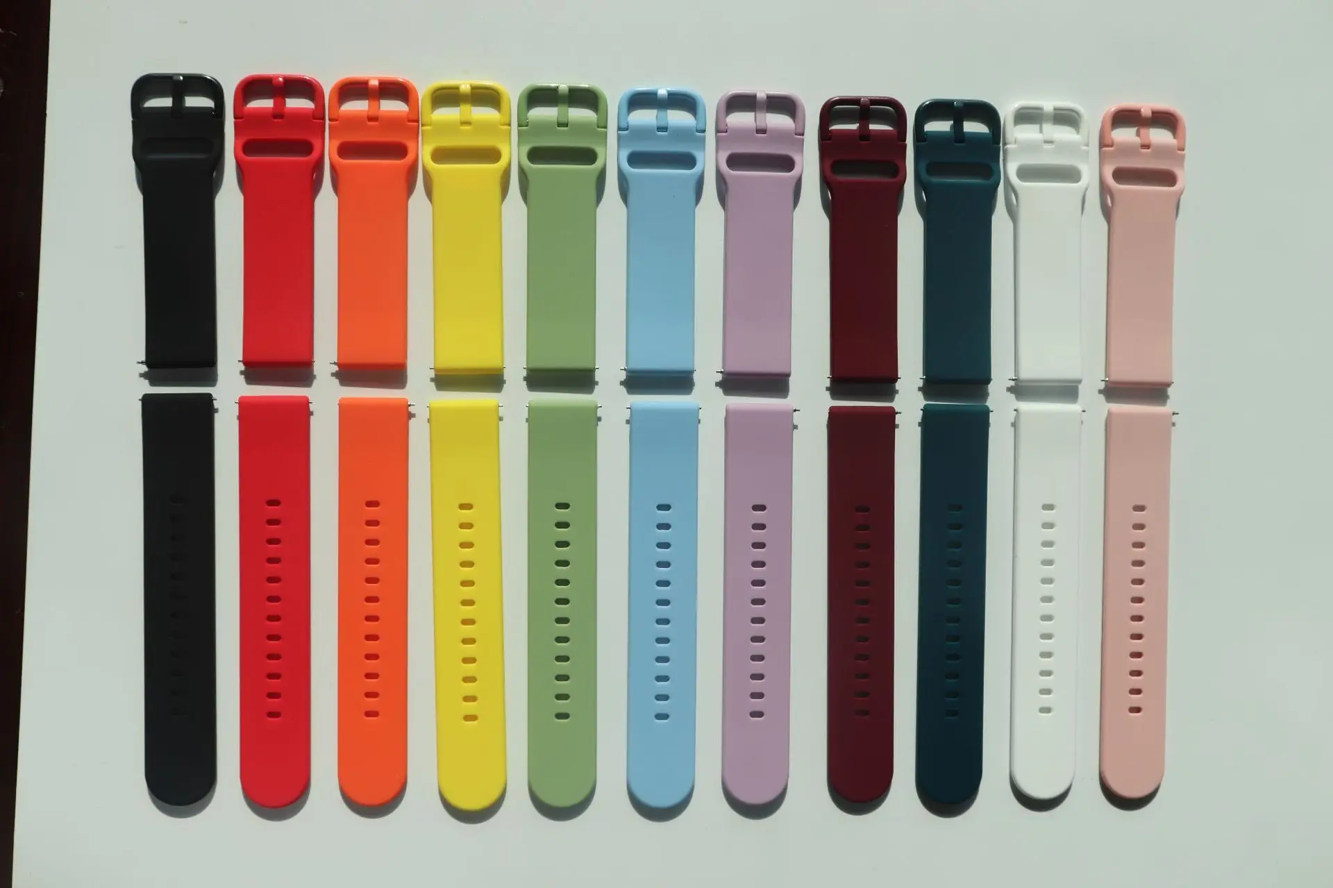 20mm 22mm silicone pulseira de pulso para ticwatch pro 3 ultra gps relógio banda para ticwatch pro x 2020 e2 s2 e3 e 2 gth pulseira
