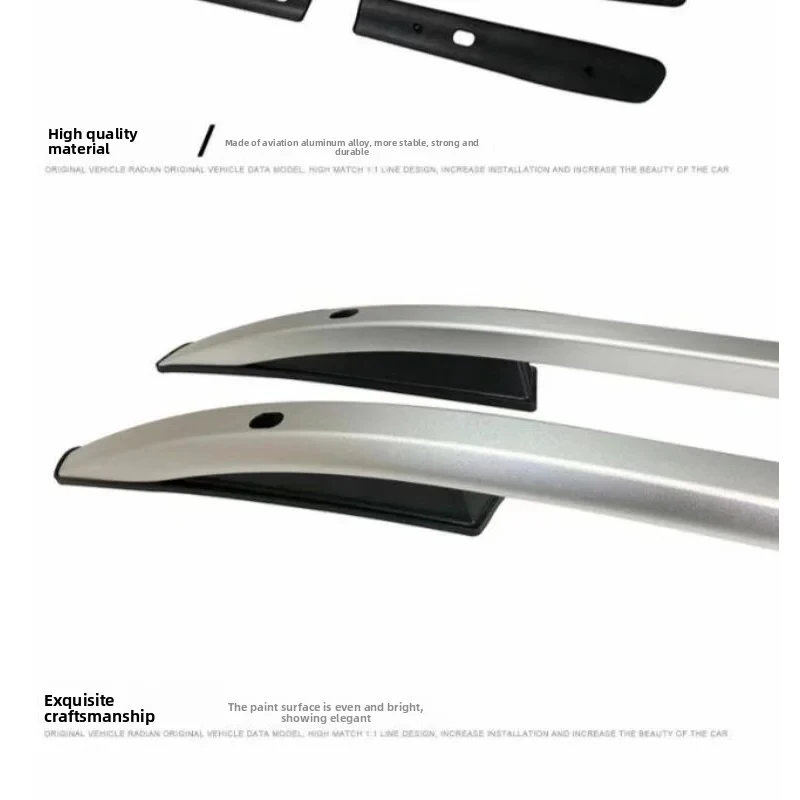 High Quality Aluminum No Drill Roof Rack Fit L200 Pickup 2015-2023