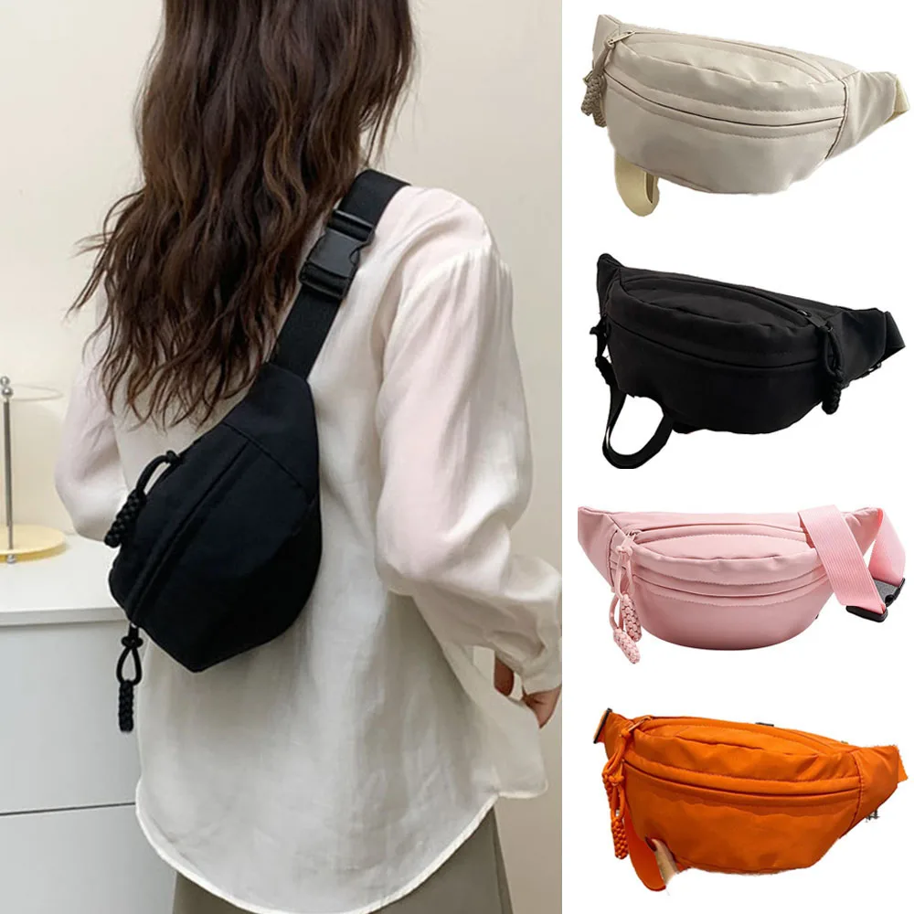 2023 Nylon Crossbody Bags For Women Trendy Dumpling bag Sports Canava Small Shoulder bag Portable Armpit bag bolsas femininas