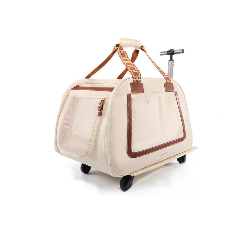 New Design Multifunctional Pet Stroller Luxury Carrier Bag Cat Dog Carrier Seat Bag Travel Products