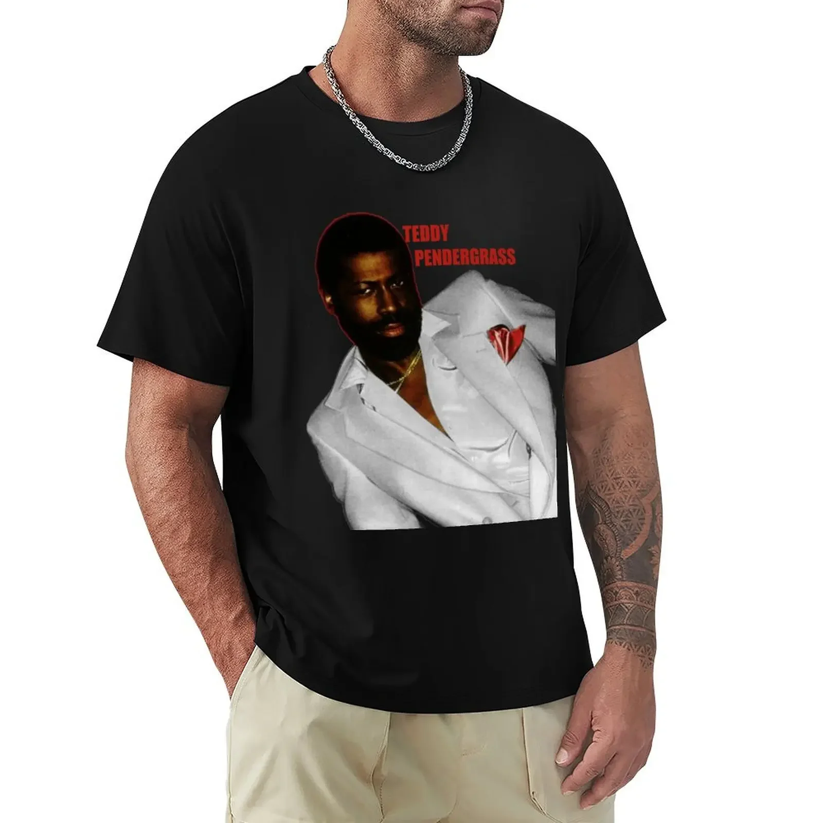 

Teddy Pendergrass (Musician) T-Shirt cute tops shirts graphic tee t shirts for men