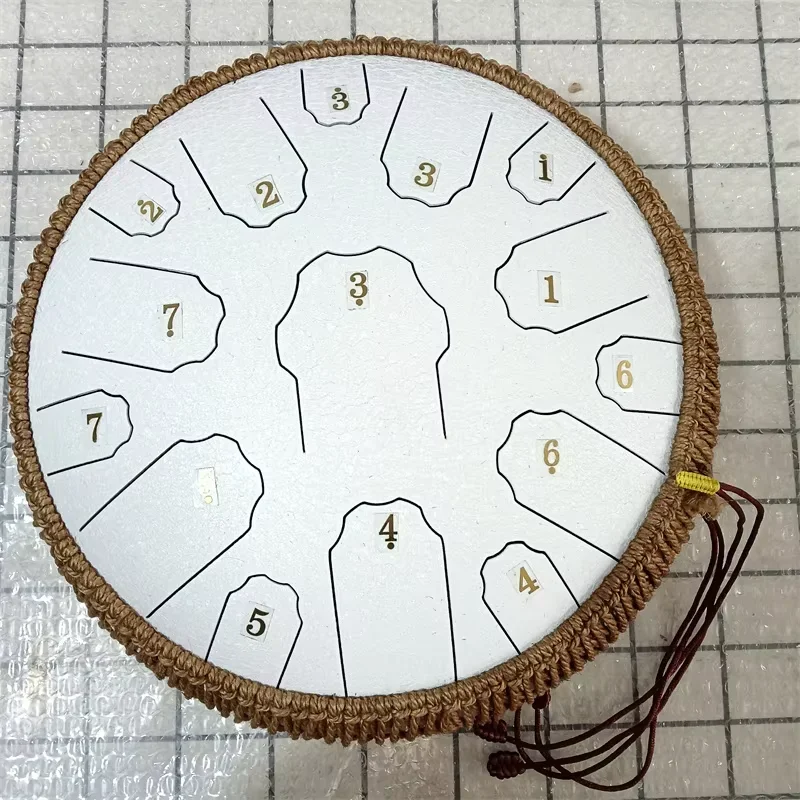 Hooqu instrumentos musicais estudante língua de aço tambor presentes aniversário instrumento percussão mão pan tambor