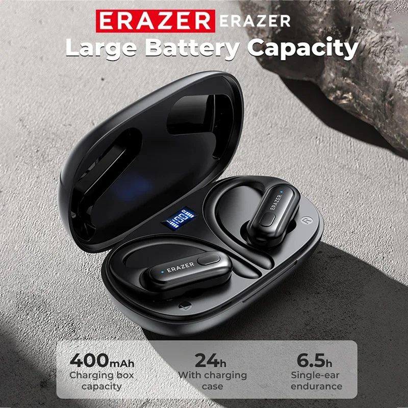 Lenovo Thinkplus XT60 Sports Wireless Headphones Bluetooth  Earphones HiFi Earbuds Noise Reduction Headset with Mic Earhook