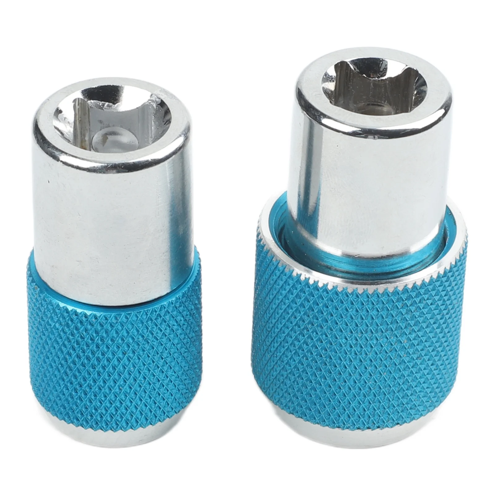 Tap Extractor Tool Kit Drilling Tool Blue Silver Ratchet Wrench Versatile For Hand Drill Adjustable Jaws Design