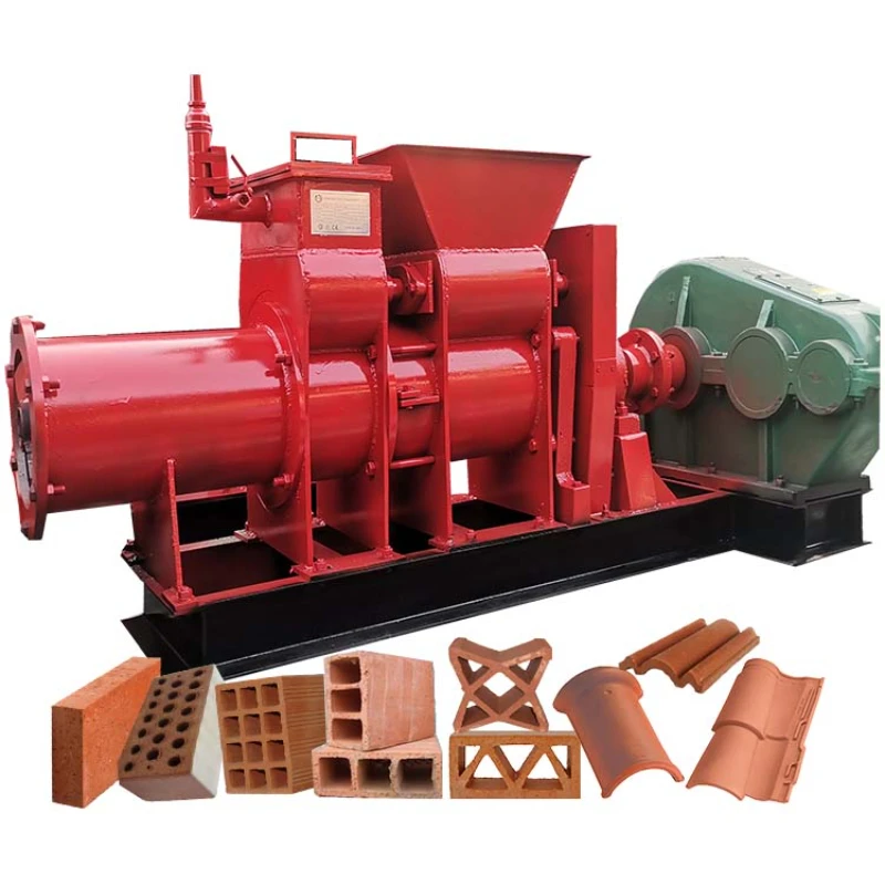 Full Automatic Hollow Block Making Plant Red Soil Bricks Extruder Machine Lowest Price