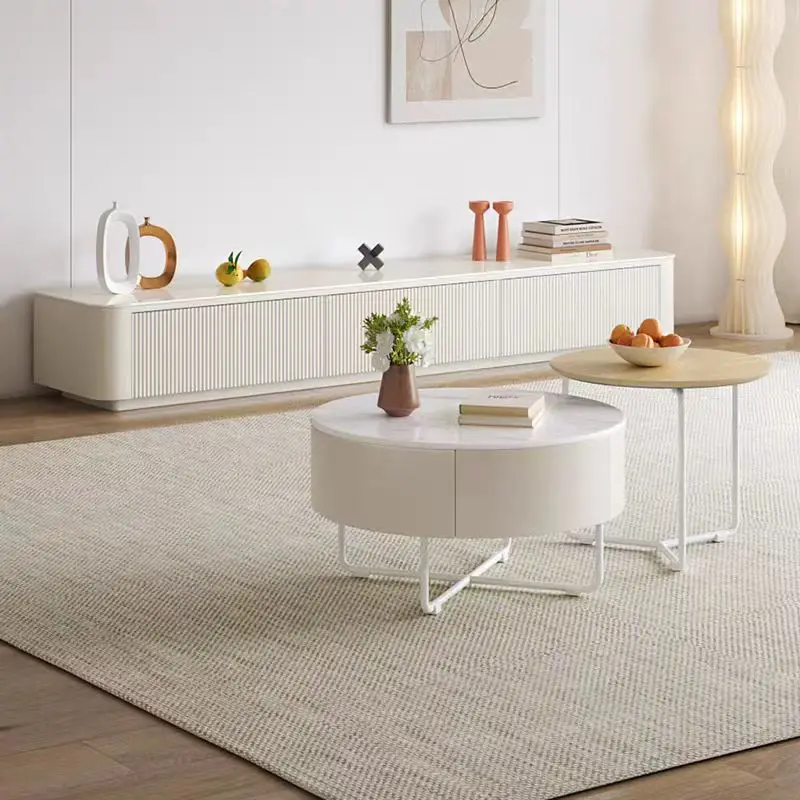 

！@Luxury Design Furniture Luxury Tv Stand and Coffee Table Set Modern Luxury TV Cabinet Combination With Coffee Table