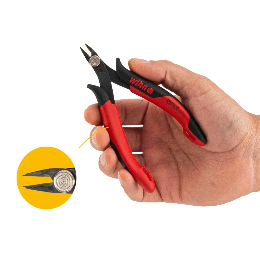 

WIHA 26801/26812/26813/26815/26818/26825/26833 Electronic Diagonal Pliers with Mini Shear Head Electronic Industry Scissors