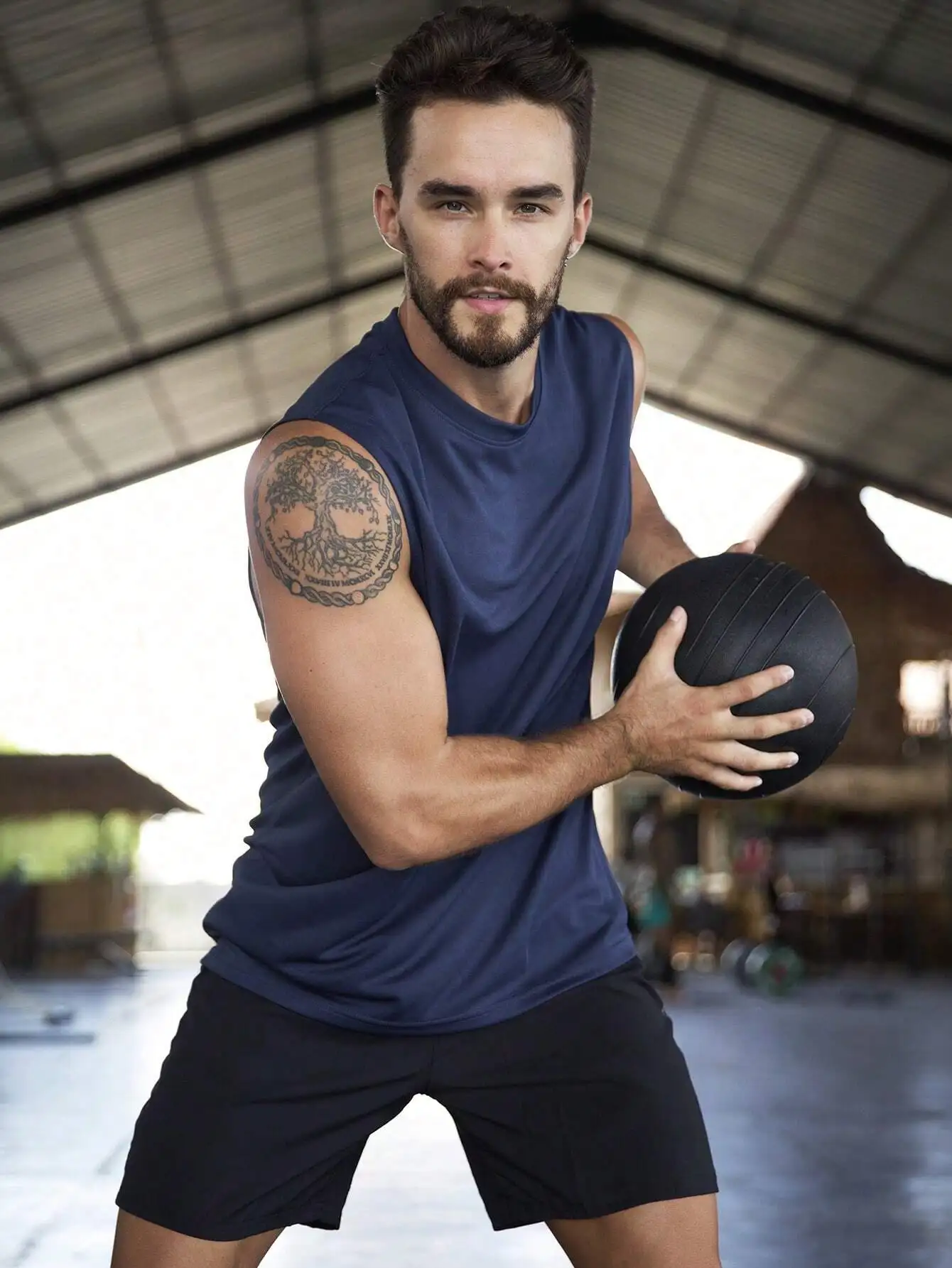 

Мужские дышащие майки без рукавов, быстросохнущие, для фитнеса и тренировок, летние