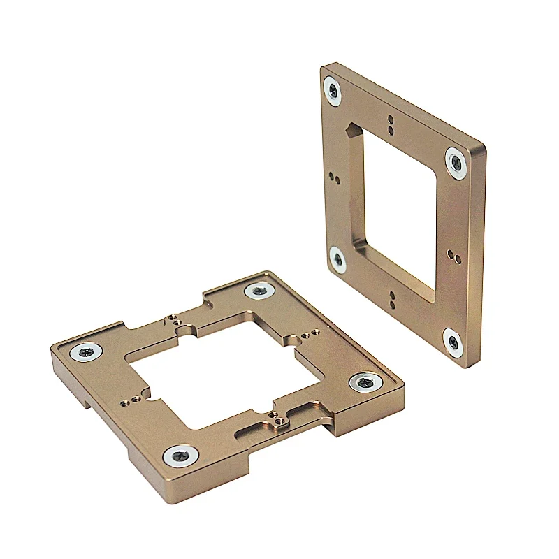 Imagem -06 - Estação de Reballing Bga de Alumínio Universal 80 mm 90 mm Ímã Ajuste Automático Suporte de Estêncil Bga Dispositivo de Suporte Chips Retangle