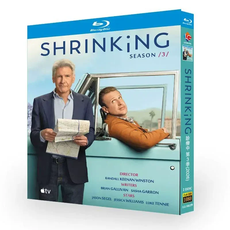 

BD Blu-ray American TV Series Diagnosis and Treatment Season 3 Shrinking 2 Disc Box