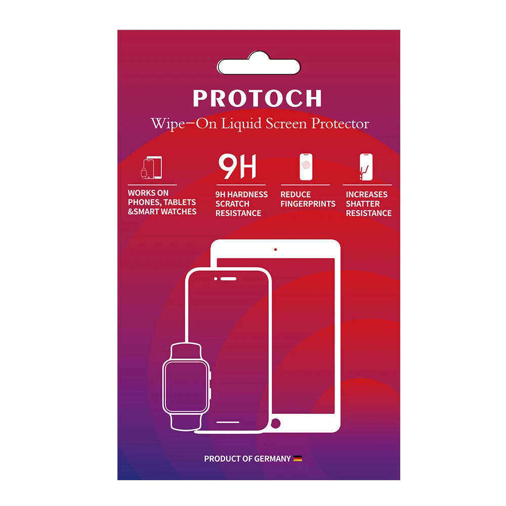 Nano Liquid Glass Screen Protector for Universal Mobile Phones Tablets Watches Wipe on Scratch and Shatter Resistant Easy to Use