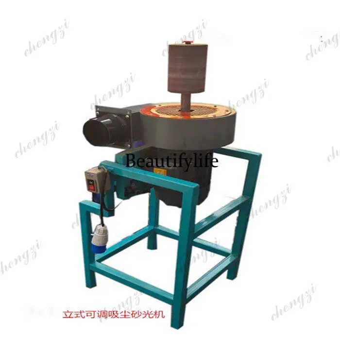 81 new horizontal bending grinding, sander flat dual-purpose household abrasive belt polishing simple belt vacuuming