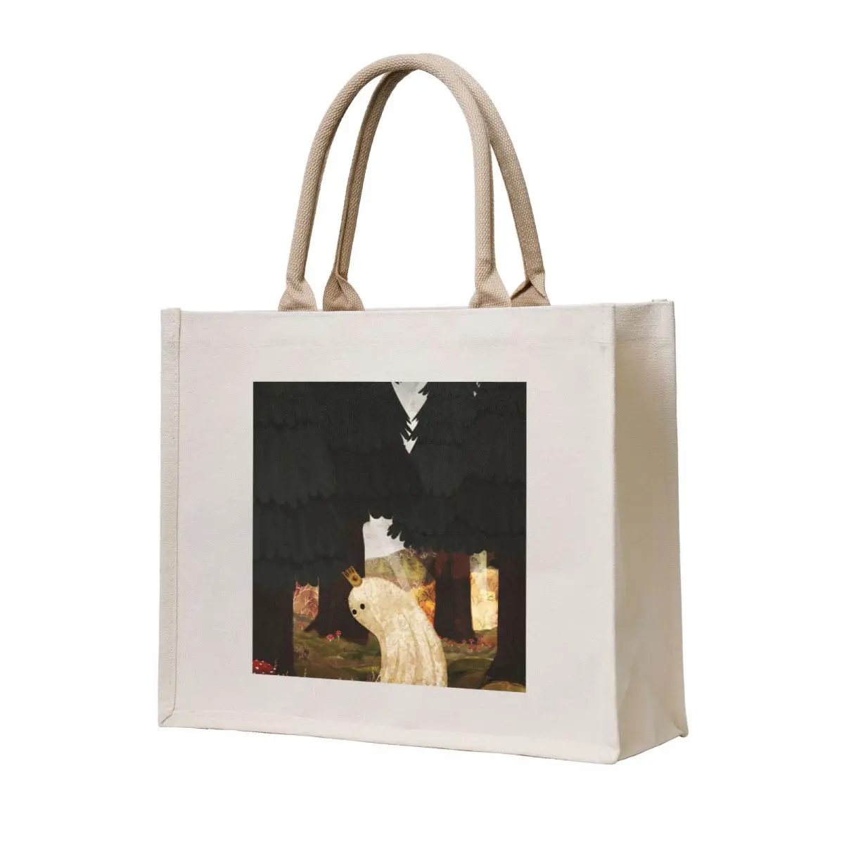 

The Mushroom King Tote Bag Shopper bag Women's shopper female bag Lady bags