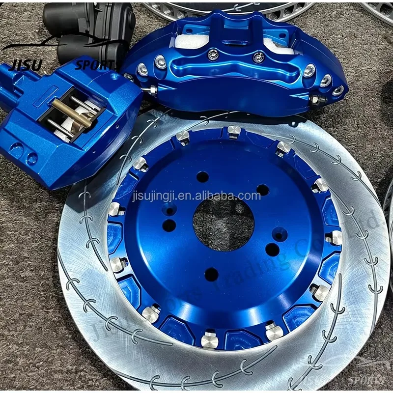 Front 10 Pot Forged Big Brake Caliper Kit 412/420mm Disc 10N Modified Racing Brake System