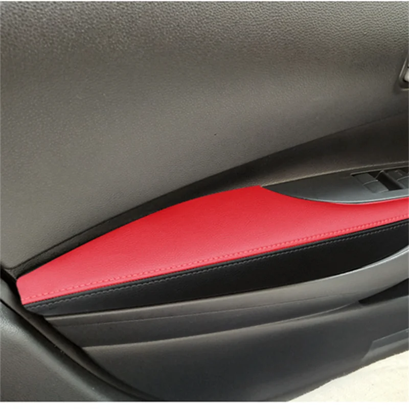 Tür Armlehne Abdeckung Für Toyota Corolla 2019-2022 Mikrofaser Leder Auto Tür Armlehne Panel Haut Abdeckung Trim – Detail 9
