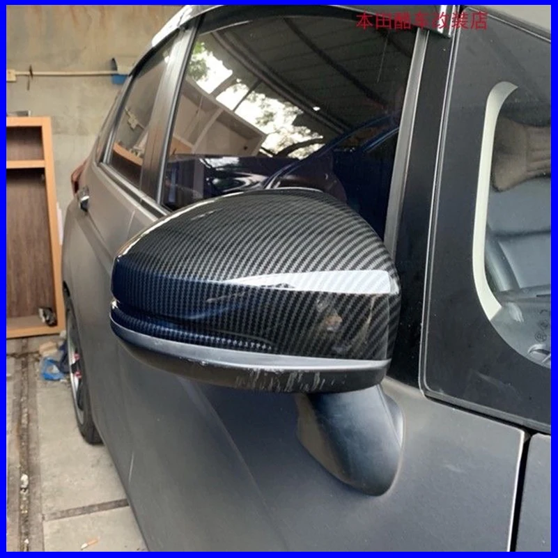 

Car Styling For Honda Fit Jazz 2014-2019 Rearview Mirror Cover Caps Shell Housing Trim Auto Parts Accessories