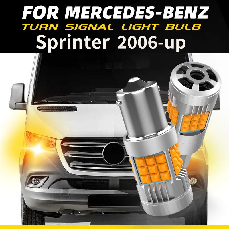LED Turn Signal Light Bulbs Direction Indicator Bulb For Mercedes-Benz Sprinter B906 W907 W910 Classic W909 2012 2013 2019 2023