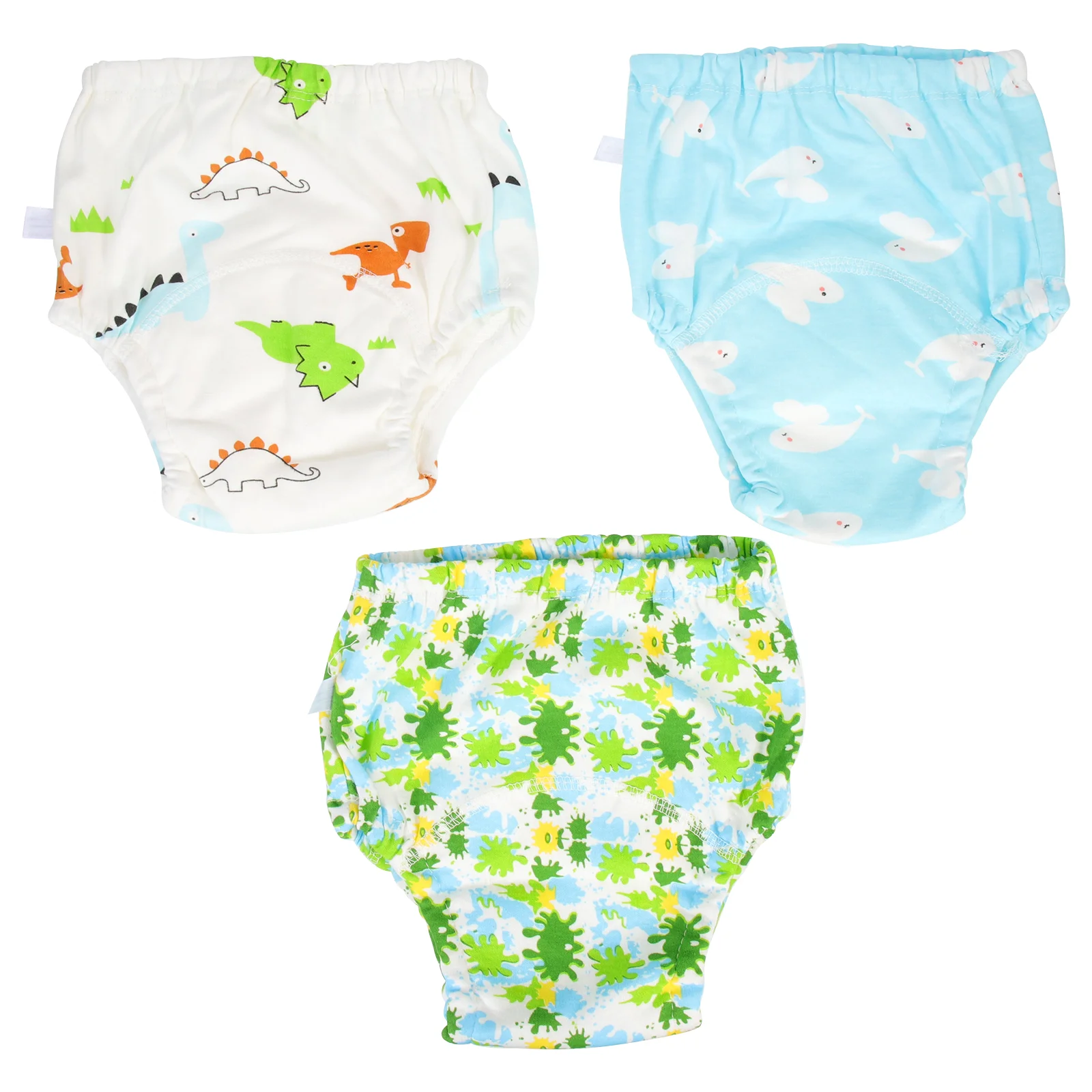 

3 Pcs Swimming Diaper Pants Trunks Infant Nappy Reusable for Baby Diapers Washable Tpu Waterproof Layer 2t Training Toddler