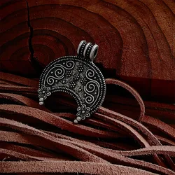 1pcs norse Slavic Lunula Woman's Necklace LUNULA, viking jewelry for women MORAVIA, Lunitsa, Slaves, Vikings, pendentif