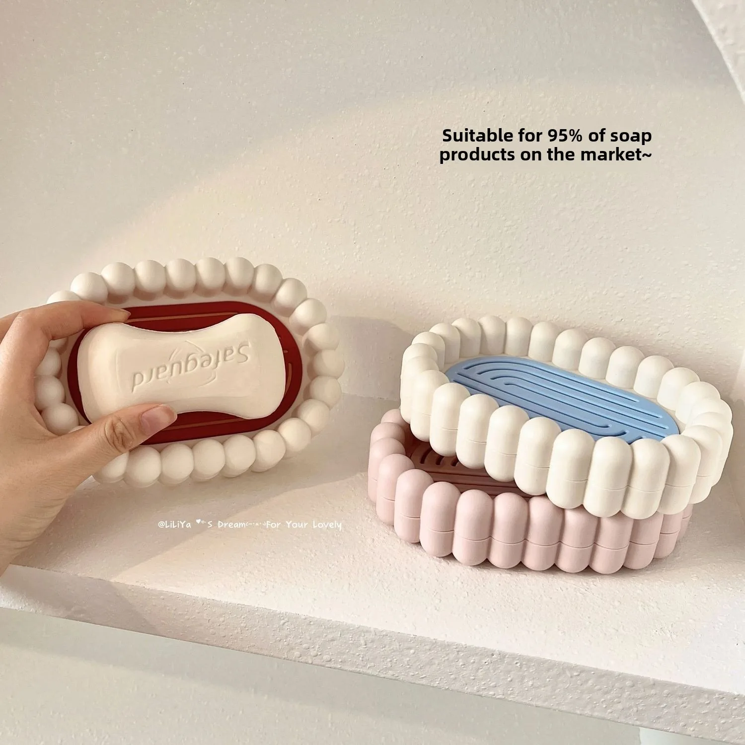 

Пластиковая мыльница для ванной с дренажным отверстием, подставка для мыла, лоток для хранения мыла для дома