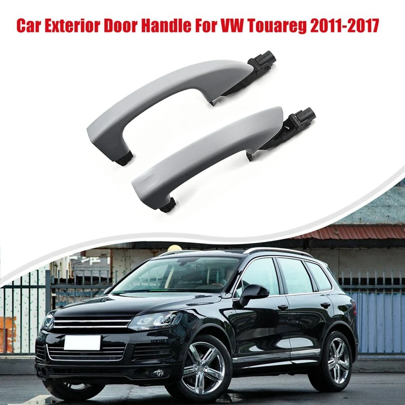 Car Side Exterior Door Handle Direct Replacement For VW Touareg 2011-2017 V6 Hybrid NF