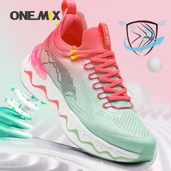 ONEMIX 2024 New Arrival O-Resilio CreamMix Road Running Shoes Lightweight Cushioning Long Distance Men Training Outdoor Sneakers