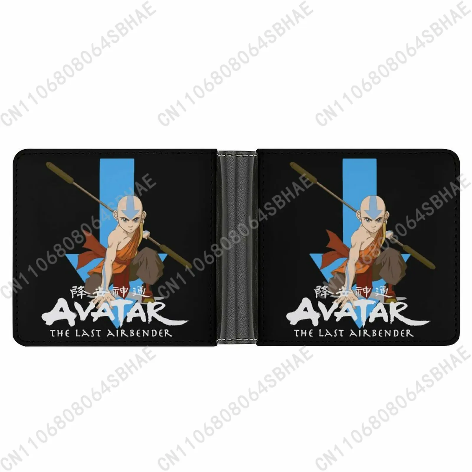 

Avatar The Last Airbender Trendy Leather Wallet Teenage Girls Boys Personalized Slim Credit Card Holder Small Purse School