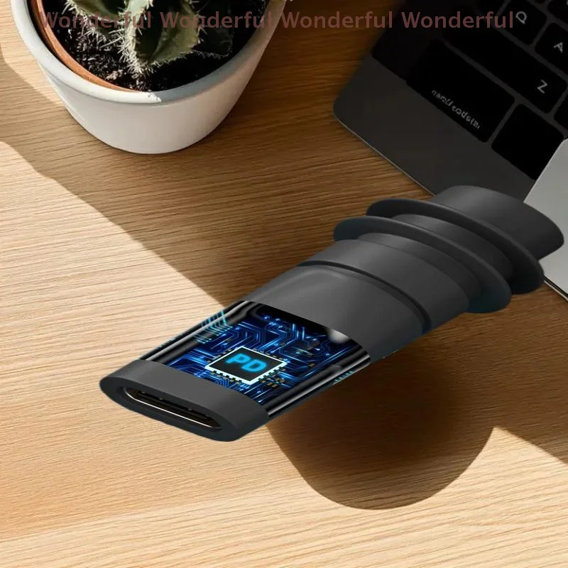 

Type C To DC/D To D Power Adpater Starlink Mini GEN3 PD 100W USB C Female To DC5521 Male Connector Charge Barrel Jack Power Plug