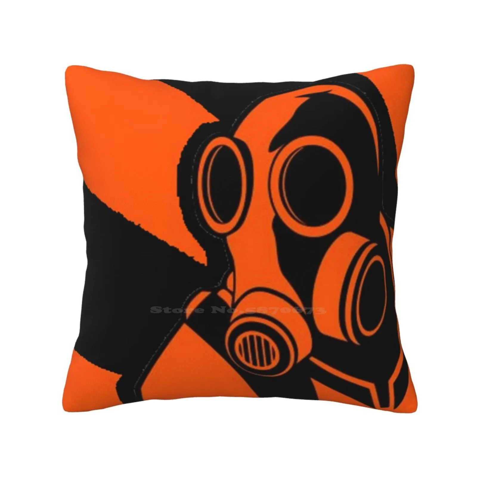 Tf2 Pyro Throw Cushion Pillow Cover Tf2 Team Fortress 2 Pyro