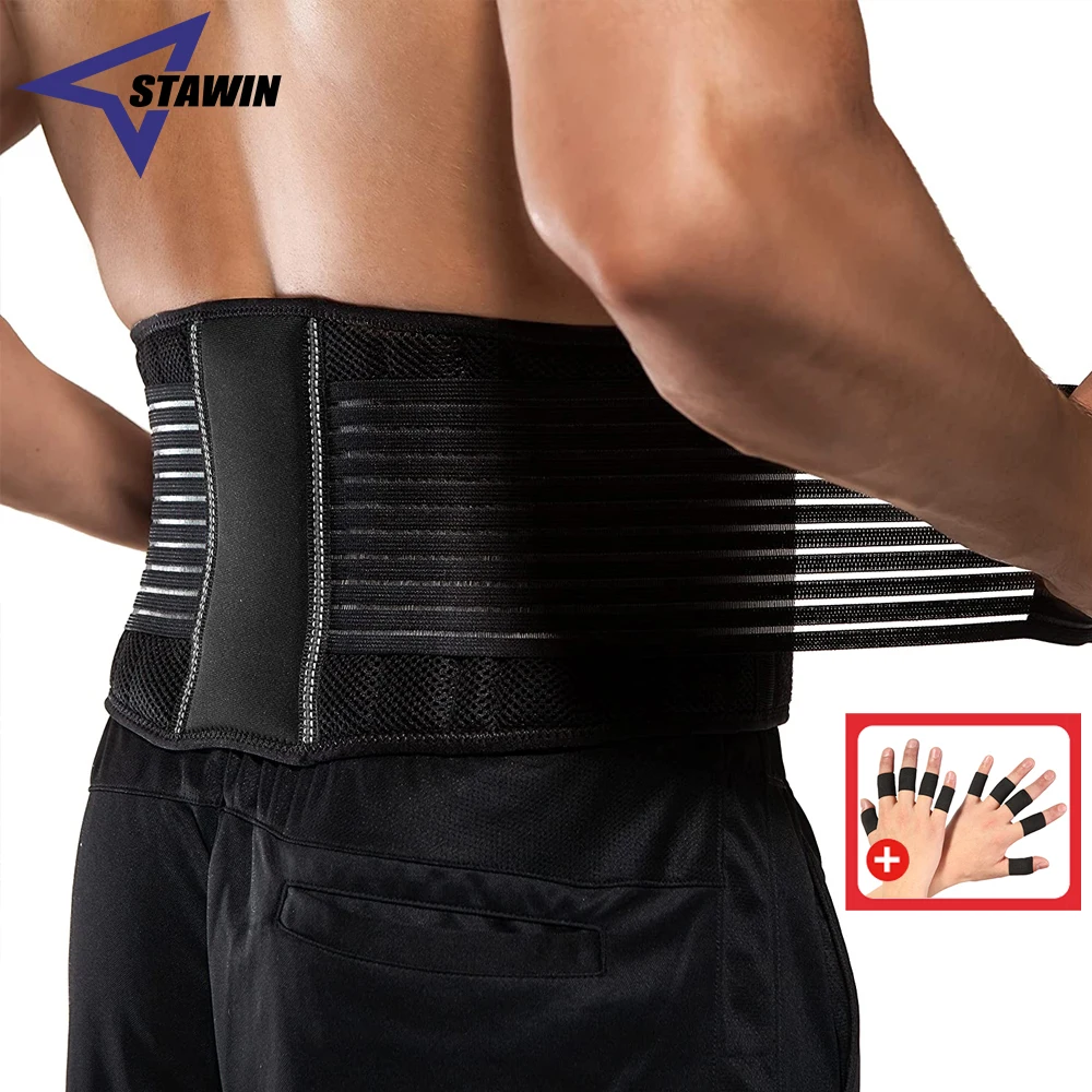 

Sports Back Braces for Lower Back Pain Relief, Sciatica, Scoliosis and Herniated Disc,Breathable Back Support Belt Women and Men