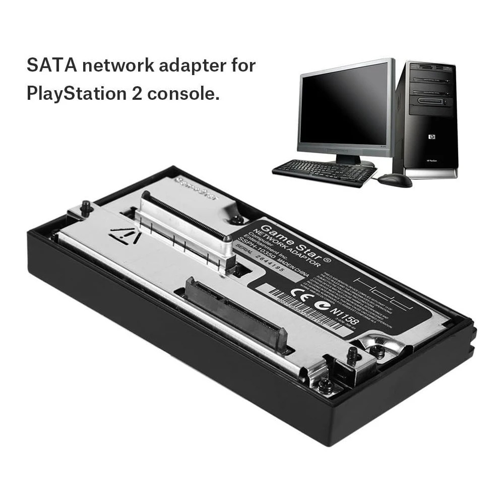 Sata Interface Network Gamestar Adapter for Sony PS2 Fat Game Console SATA HDD Hard Disk for Playstation 2 Gaming Accessories
