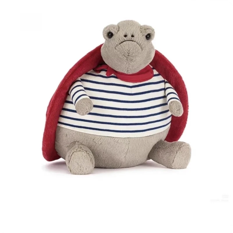 英国のティミーのかわいい布製人形、刺繍入り海の布団、女の子へのギフト、子供の誕生日プレゼント、高品質の柔らかいぬいぐるみ