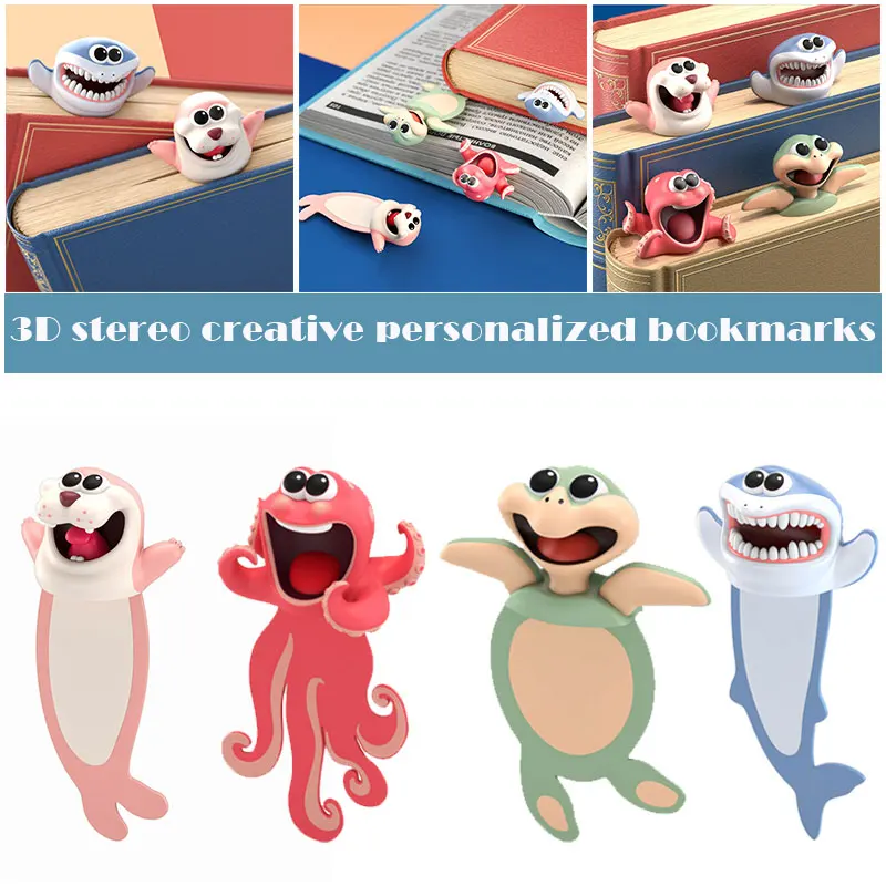 

Stereoscopic Bookmark Office Supplies Stationery Suitable For Everyone