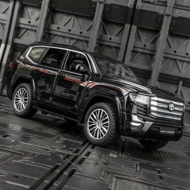 트레일러 자동차 합금 모델 자동차 어린이 토시 도어는 음향 광학 풀백으로 열 수 있습니다.