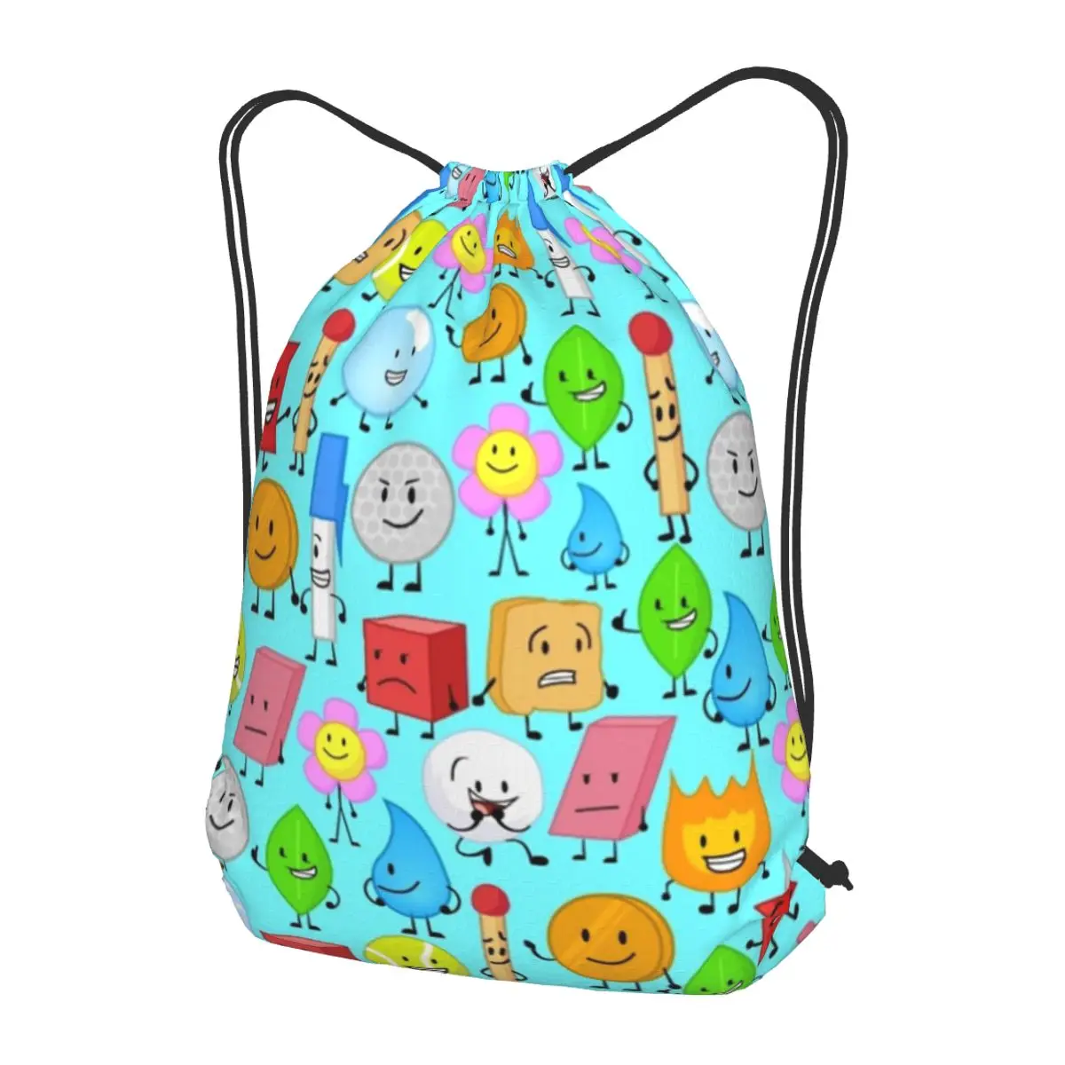 Bfdi Backpacks Multi-function Drawstring Bags Storage Bag Book Bags for Man Woman School
