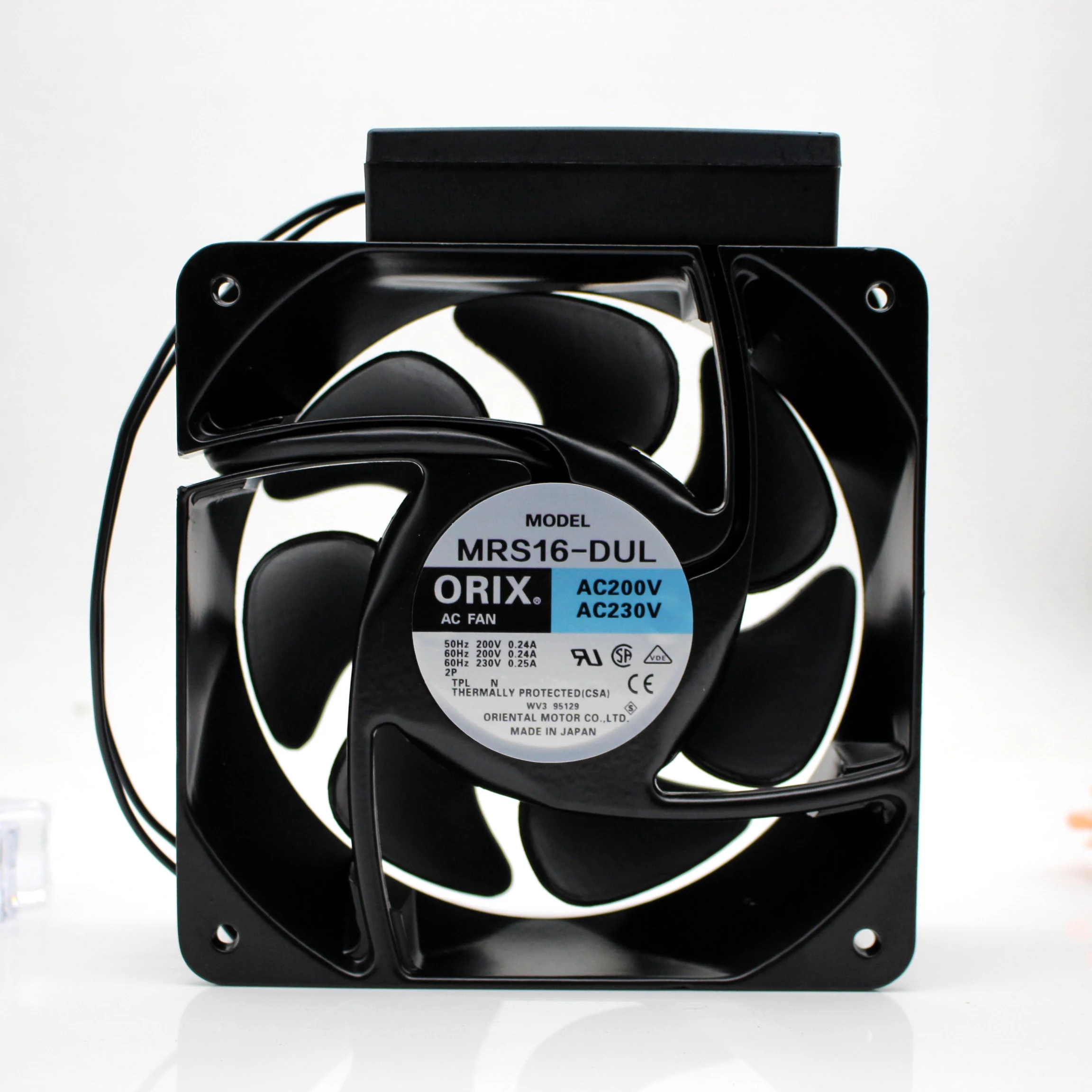 MRS16-DUL AC200V/230V 160*160*62mm 160mm Case Fan