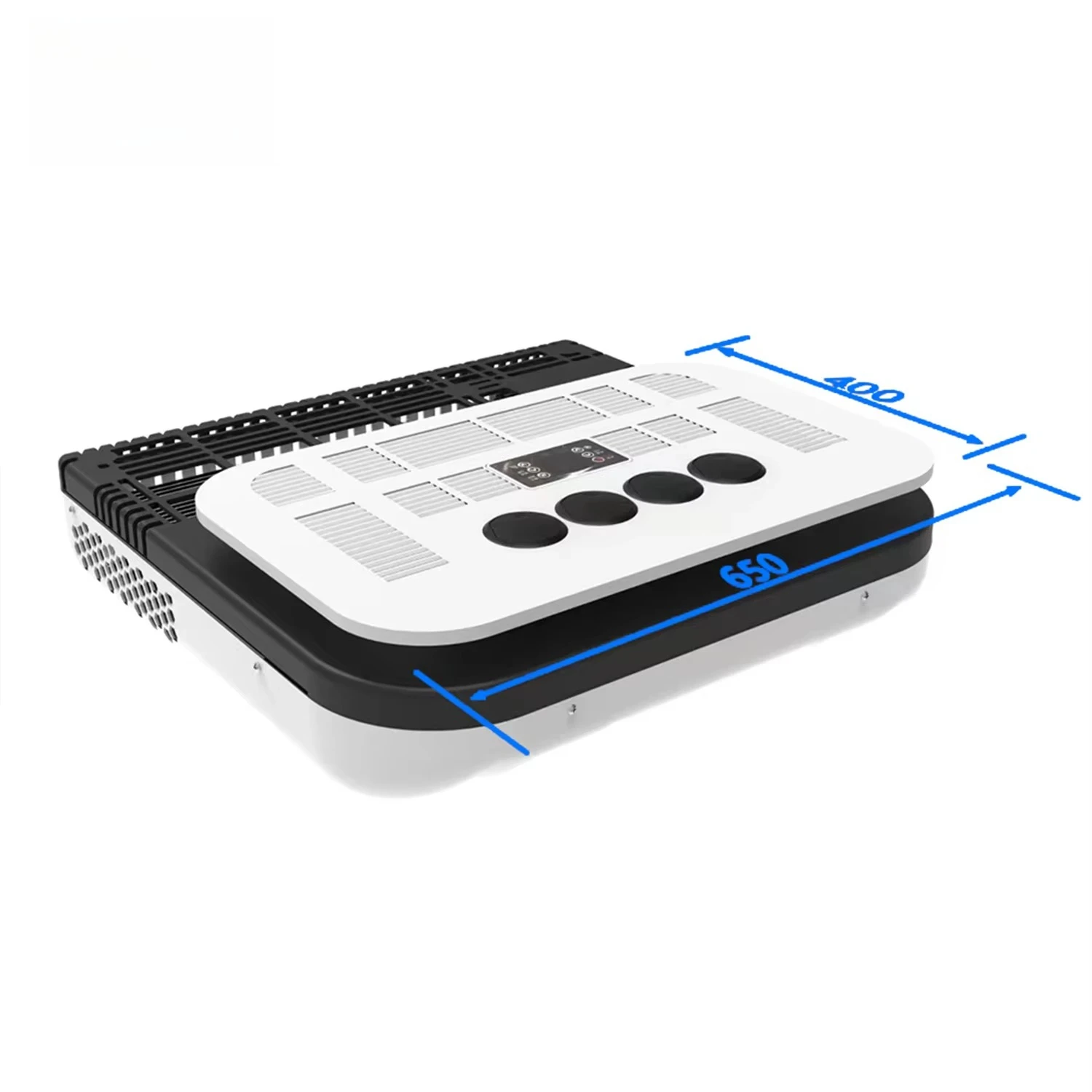 고품질 도매 지붕 장착형 에어컨 빠른 냉각 12V 24V 트럭 RV 밴용 에어컨