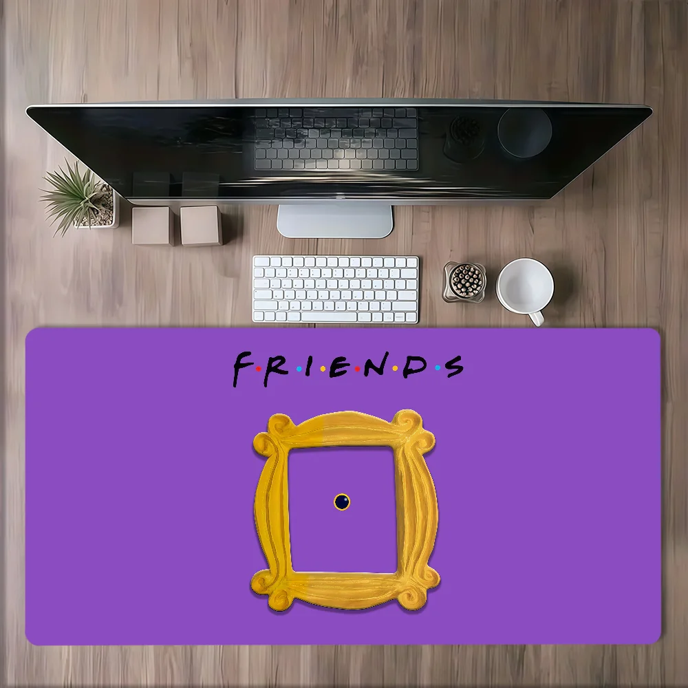 Classic F-Friends Tv  Show F-Friend Mouse Pad Rubber Desktop Thickened Large MousePad Office Non-slip Gaming Desk Mats XXL