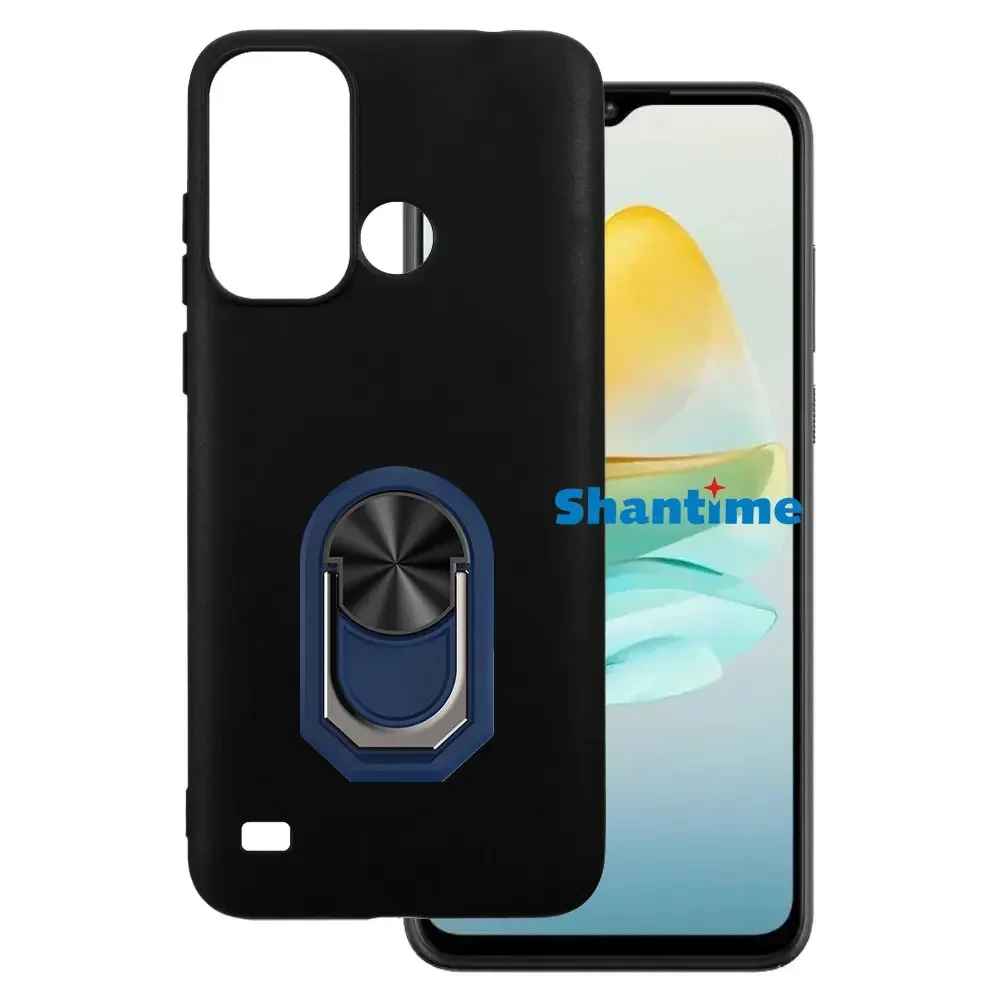 Luxury Shockproof Ring Holder For ZTE Blade A53 4G ZTE Optus X Delight 2 P630 Blade A53+ Case Soft TPU Protective Holder Cover