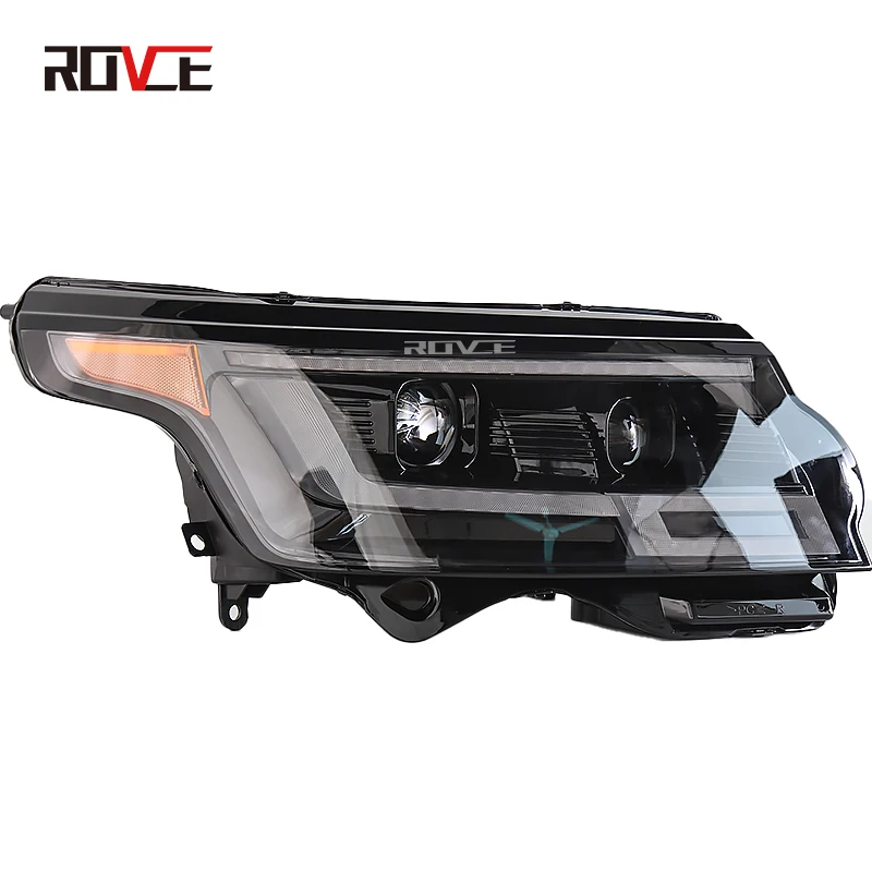 ROVCE LED Headlight Lamp Assembly For Land Rover Range Rover Vogue L405 2013-2017 Upgraded to 2023 New Style Modified Light