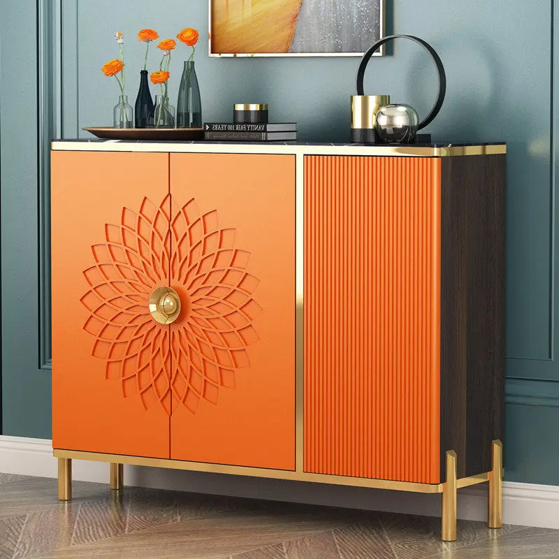 Modern Dressers Living Room Cabinets Storage Display Metal Living Room Cabinets Replica Luxury Vitrina Lounge Suite Furniture