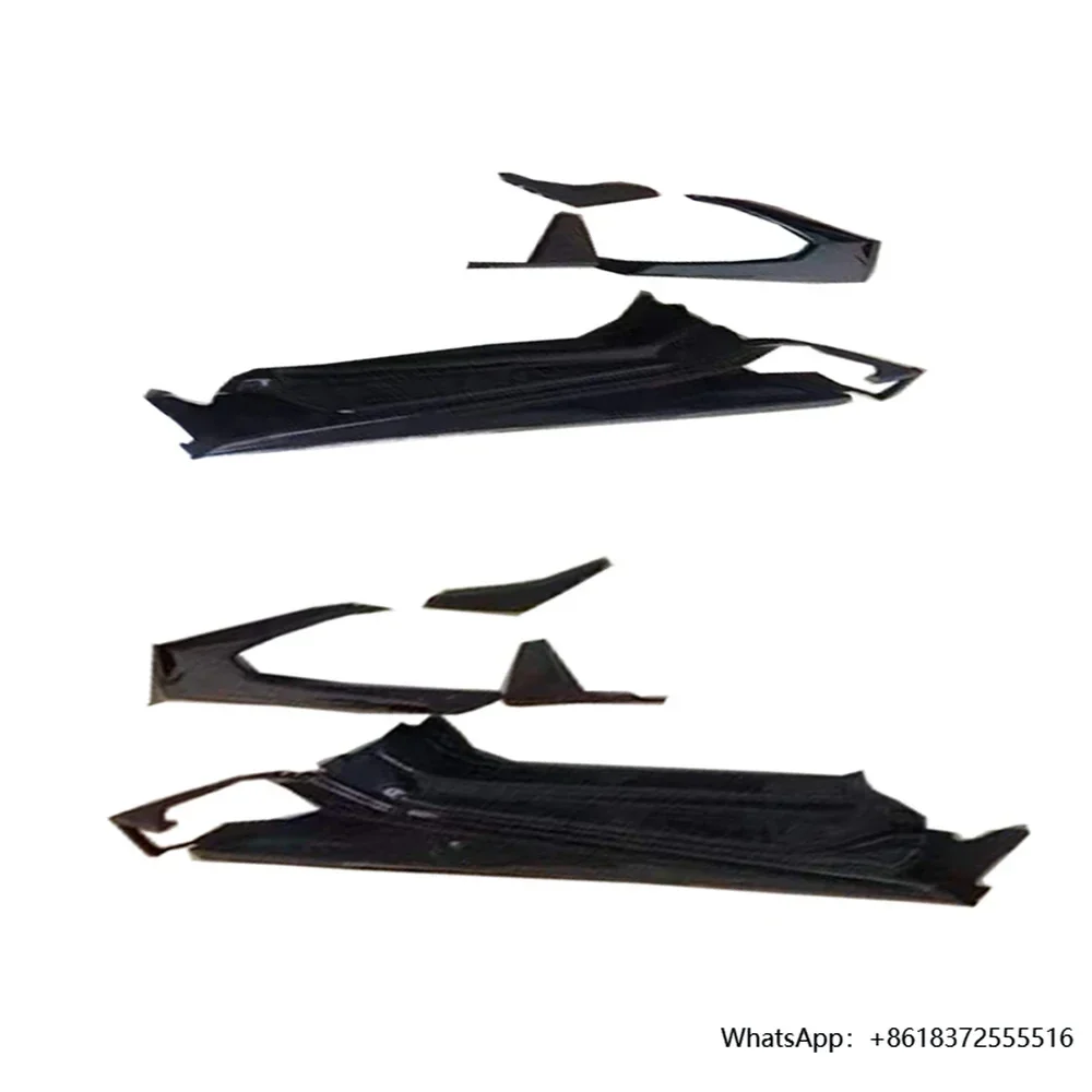 

Carbon Fiber Side Bumper Extension Skirt for Lamborghini Huracan LP610 2014 2015 2016 Auto Racing Car Skirts