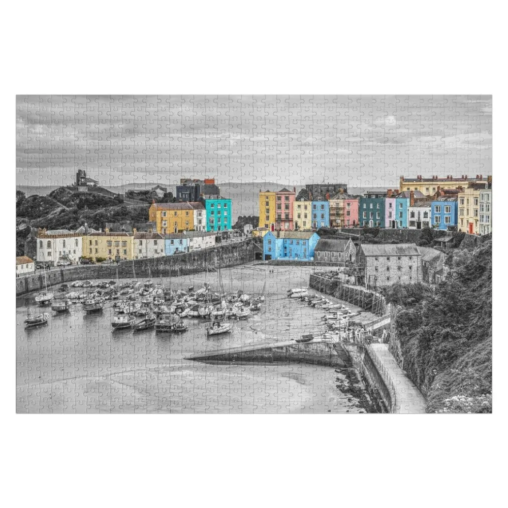 

Tenby Town Houses Jigsaw Puzzle Personalised Name Anime Puzzle