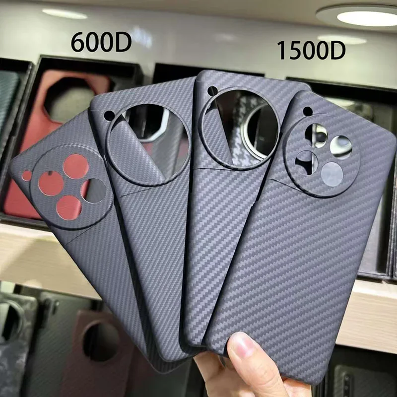 

Case for 1+ Oneplus ACE 3 ACE3 Carbon Fiber Aramid Anti-explosion Mobile Phone Protective Cover Protection Shell