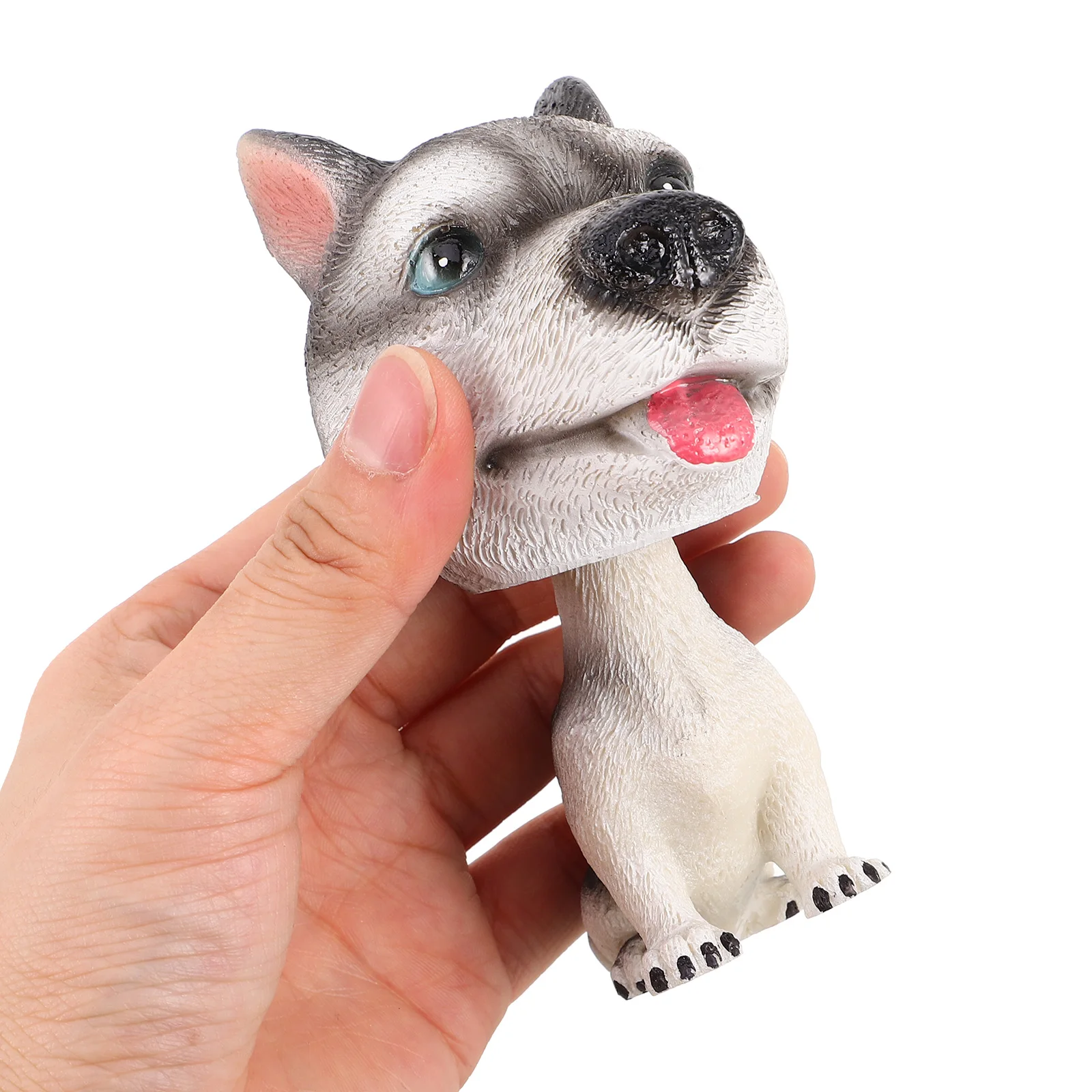 

Shaking Head Dog Resin Car Interior Decoration Dashboard Ornament Cute Husky Animal Sculpture Creative Personality Accessories