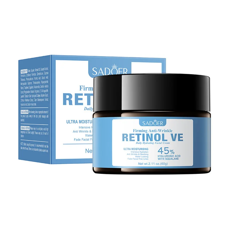 كريم الوجه Essence Retinol VE لشد البشرة المضاد للتجاعيد كريم ترطيب ومرطب للوجه