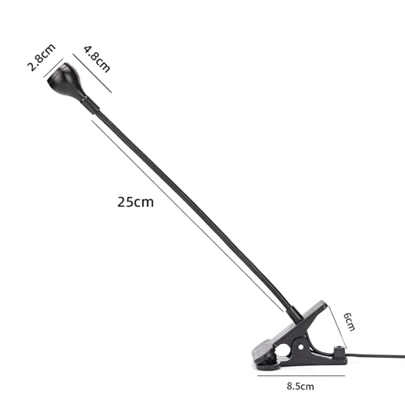 Kostenloser Versand Led Uv-Licht Zum Trocknen Nagellack Gel Clip-On Flexible Schreibtisch Mini USB Nagel Lampe Tragbare nagel Trockner Maniküre