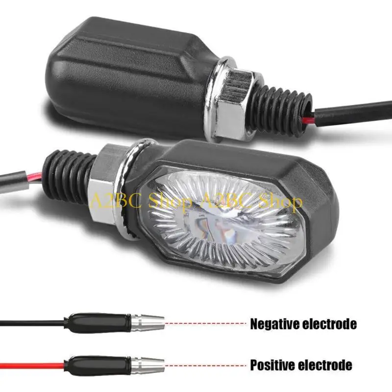 A2BC High Intensity LED Motorcycle Turn Light Weatherproof Small for Riding